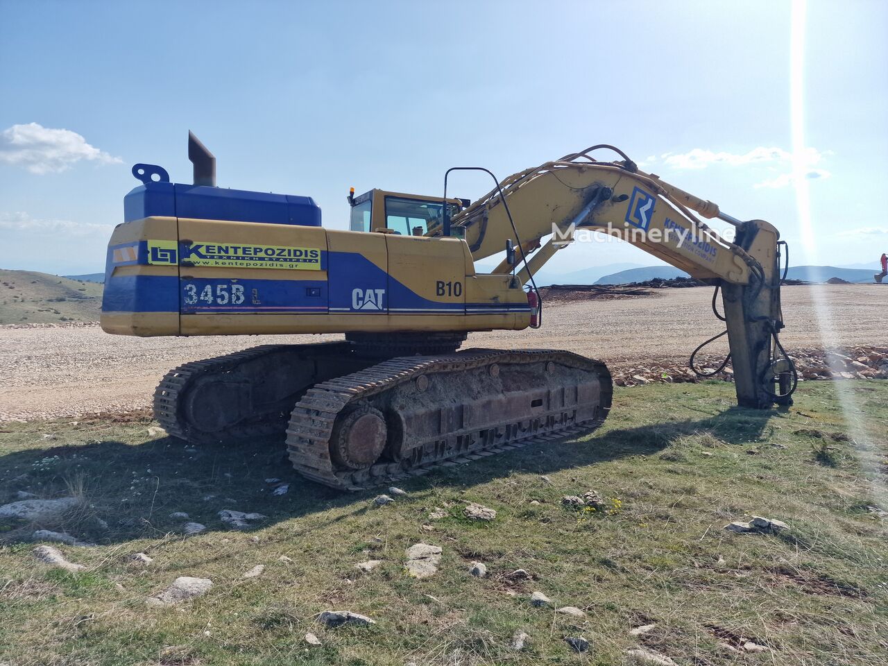 Caterpillar 345 excavator for sale, used Caterpillar 345 excavator