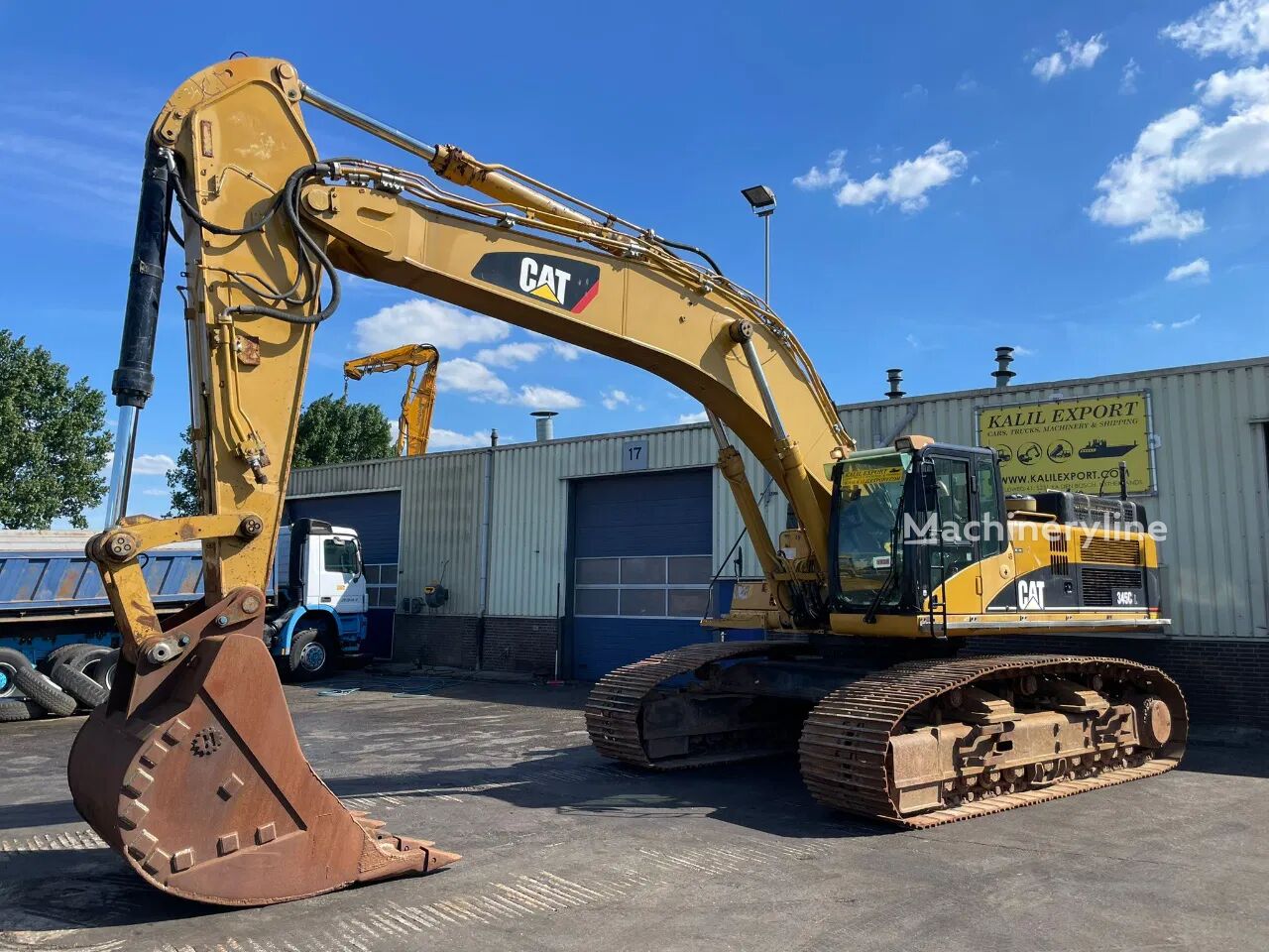 Prodaja Caterpillar 345CL Track Ecxavator NL Machine Hammer Line 55T. Good Condition bager guseničara | Machineryline RS Caterpillar 345CL Track Ecxavator NL Machine Hammer Line 55T. Good Condition bager guseničar - Machineryline