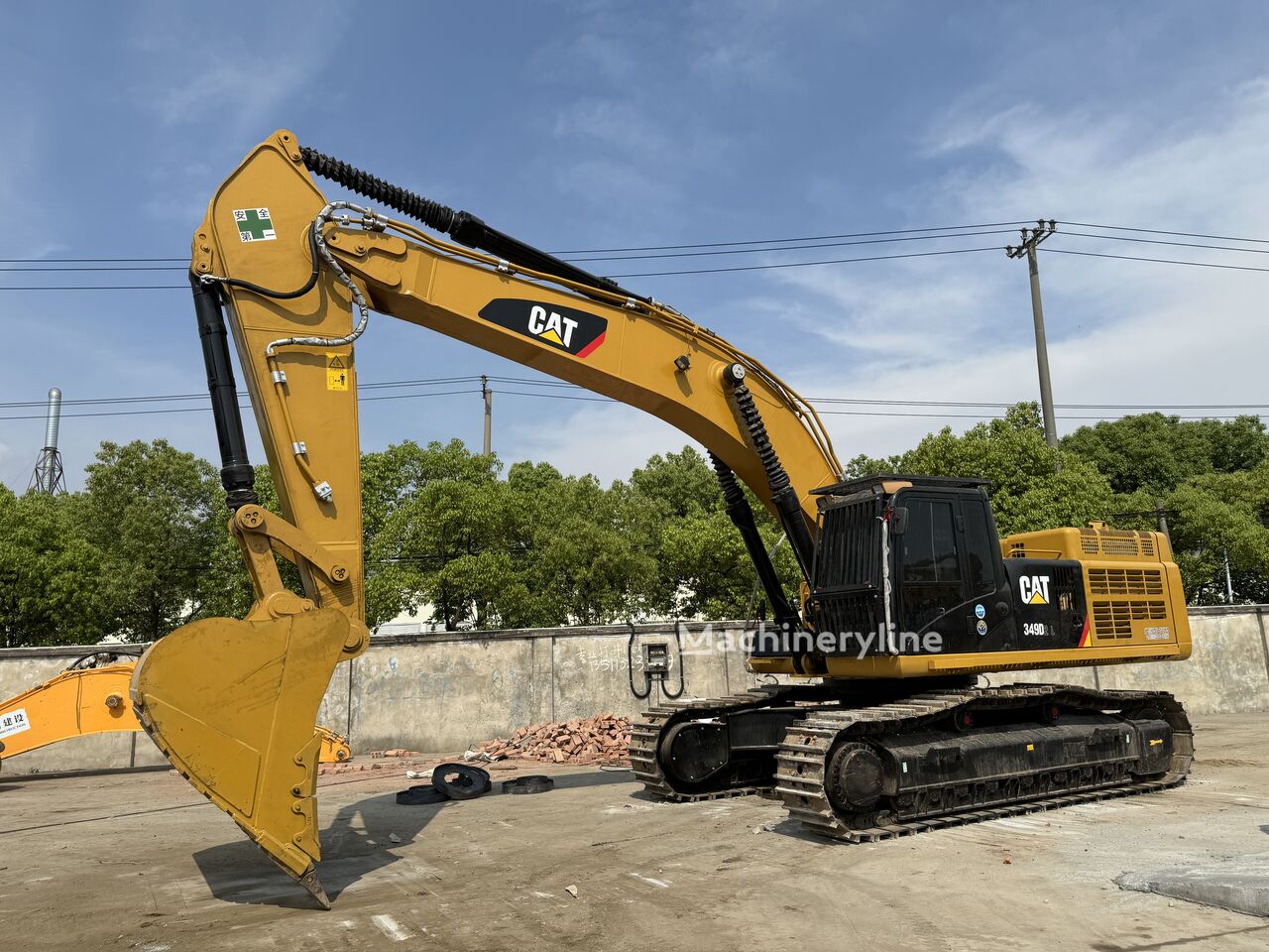 بيع حفارة مجنزرة Caterpillar 349D | Machineryline LY حفارة مجنزرة Caterpillar 349D - Machineryline