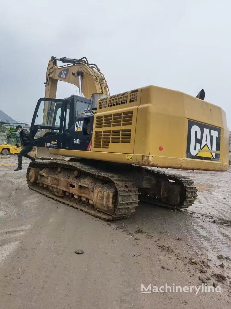 Caterpillar 349D2 kāpurķēžu ekskavators