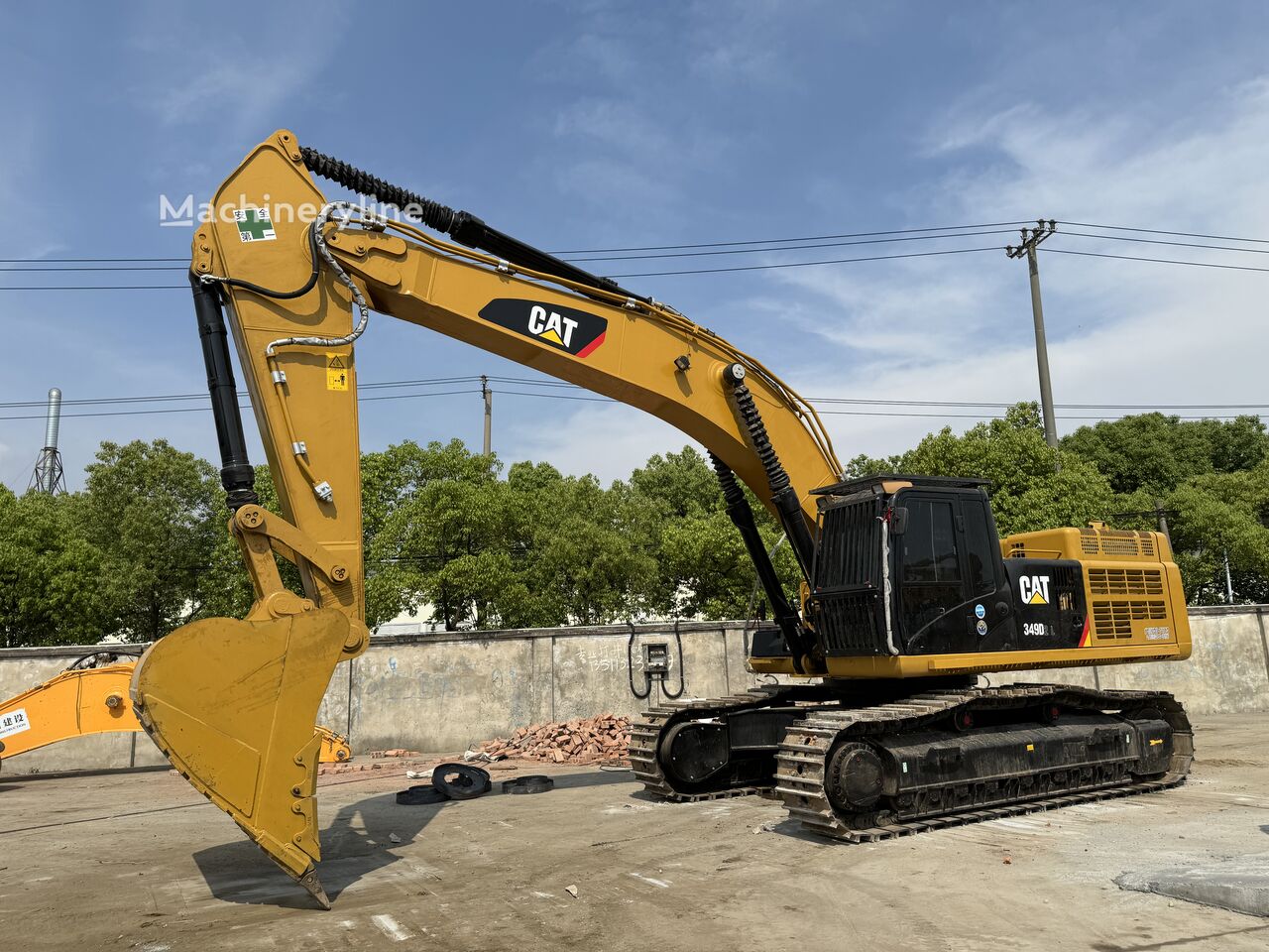 гусеничный экскаватор Caterpillar 349DL