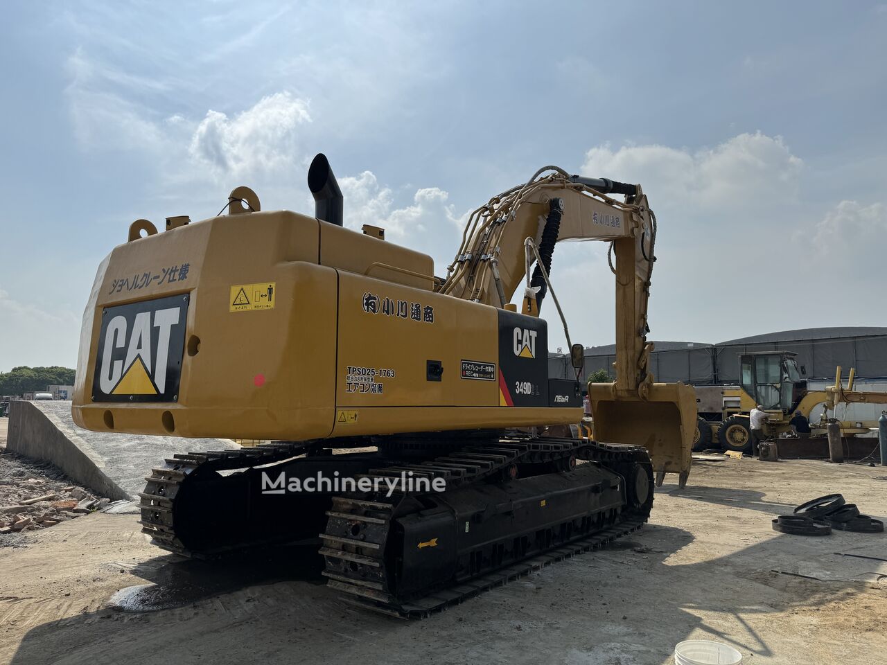 roomikekskavaator Caterpillar 349DL 345d