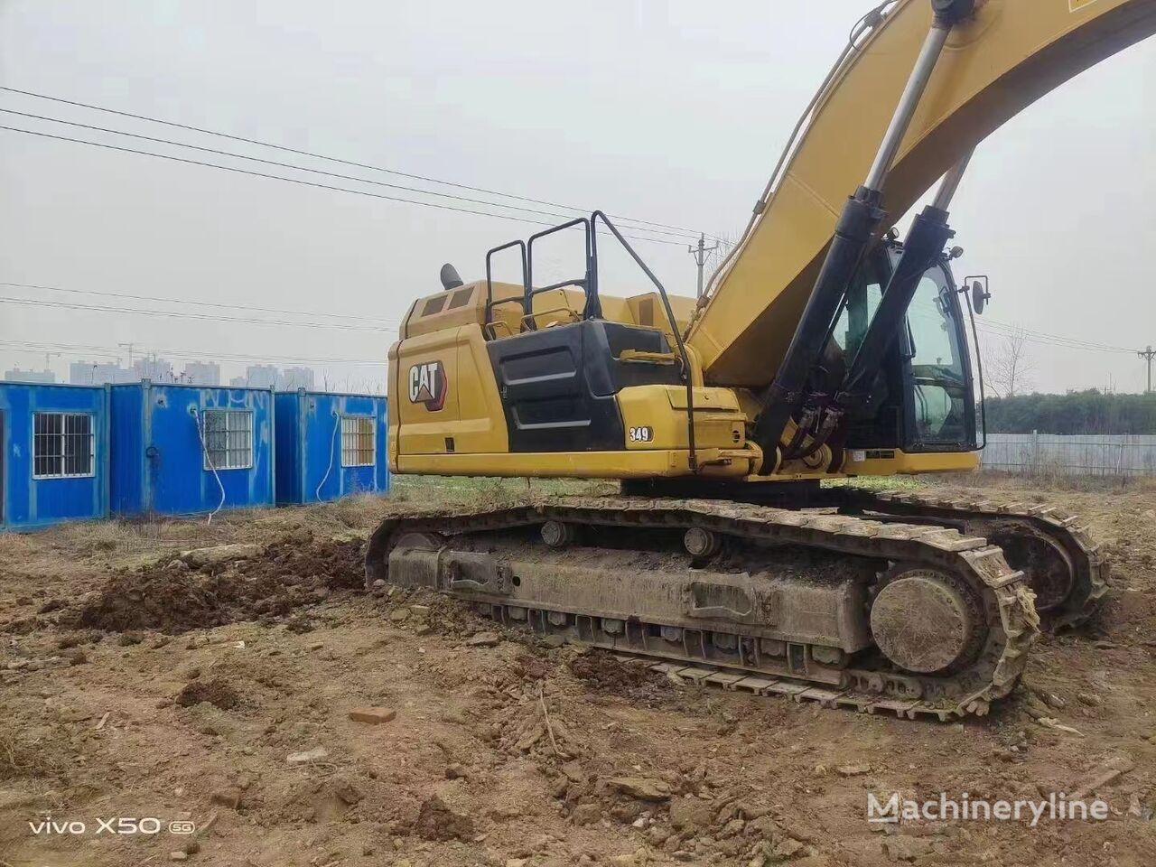 Caterpillar 349EL tracked excavator