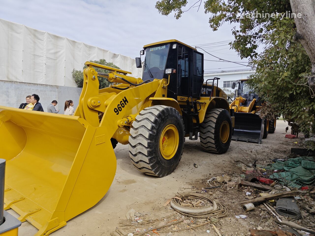 Caterpillar 966h excavadora de cadenas