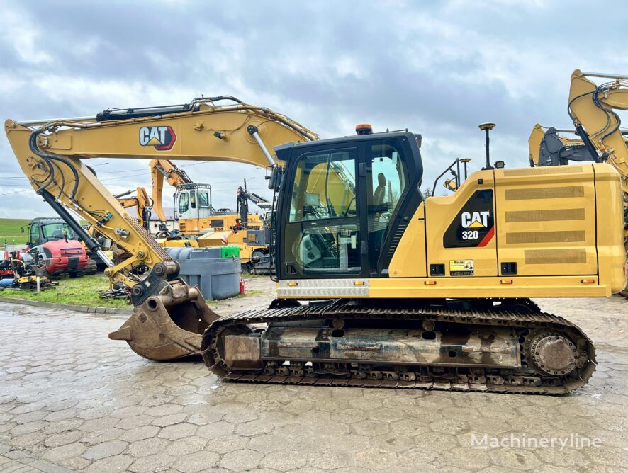 pelle sur chenilles Caterpillar CAT 320 07A Trimble 3D automat