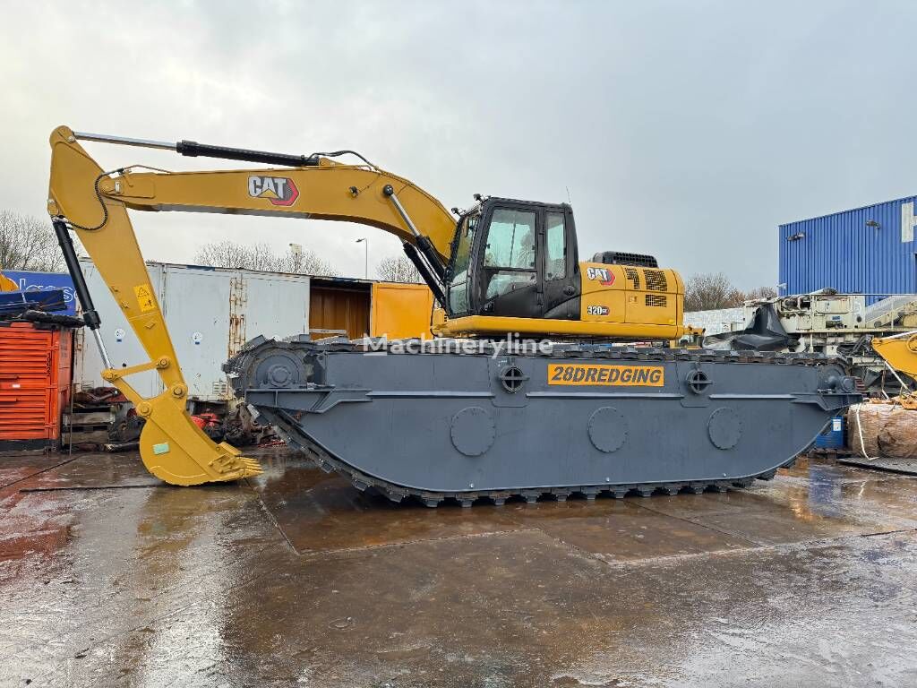 гусеничный экскаватор Caterpillar CAT 320 swampbuggy amphibious bigfloat