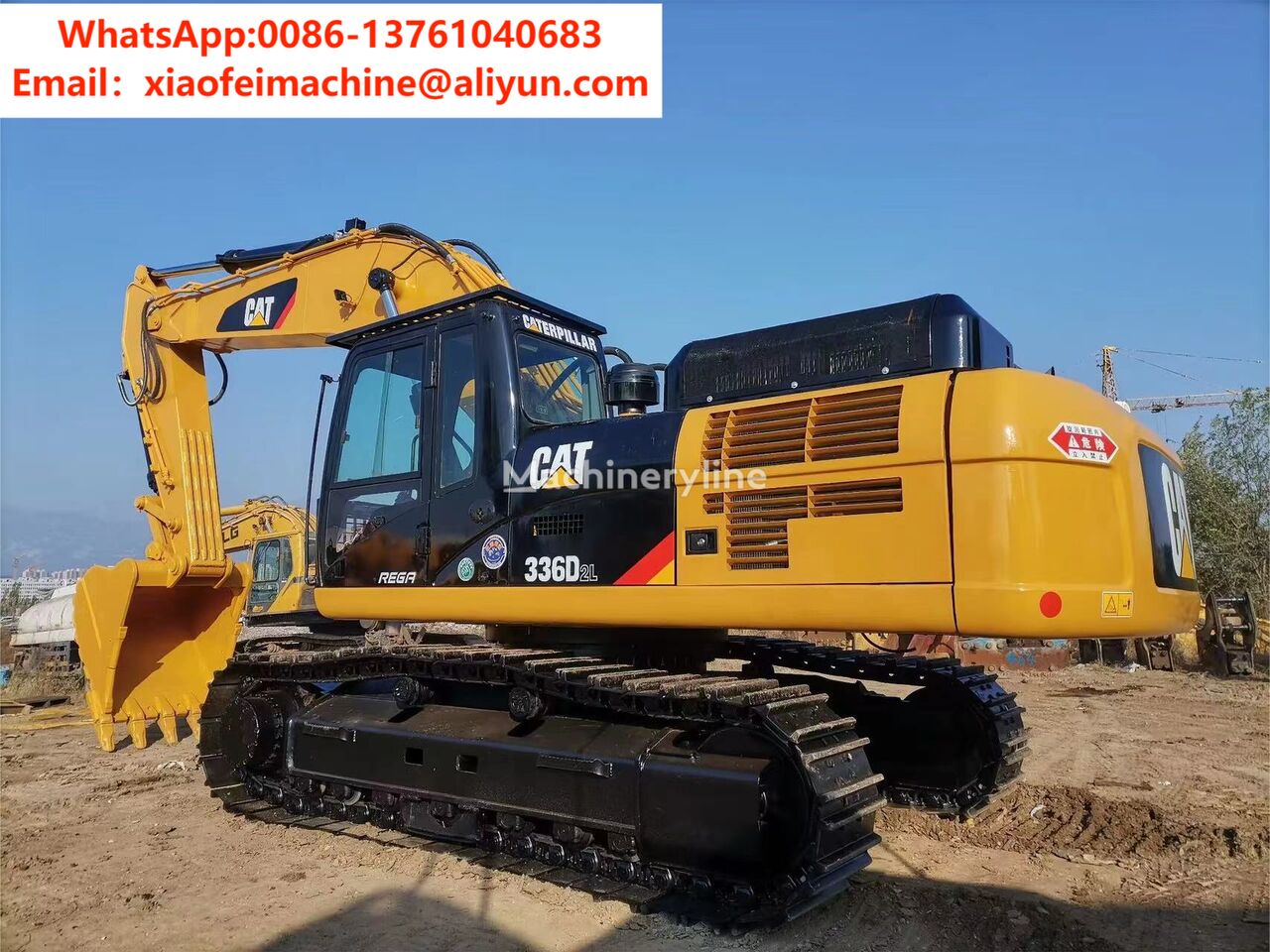 Caterpillar CAT 336D2L tracked excavator