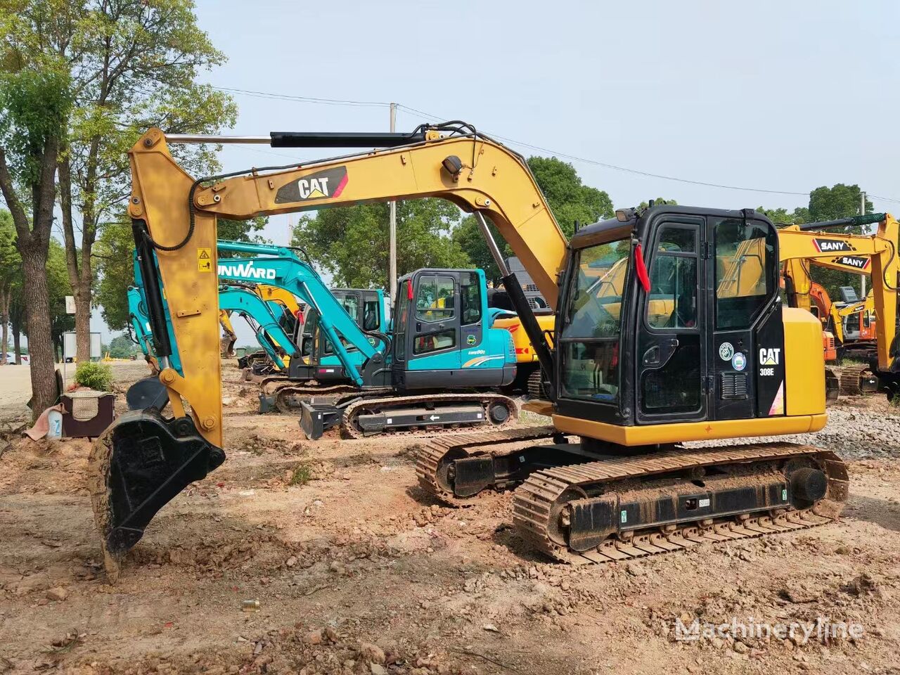 escavadora de rastos Caterpillar CAT308E