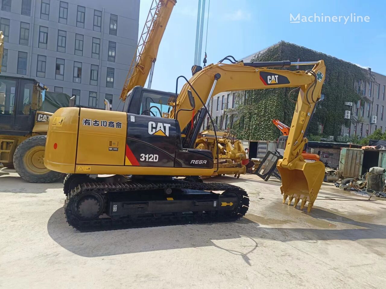 بیل مکانیکی ریلی Caterpillar CAT312D