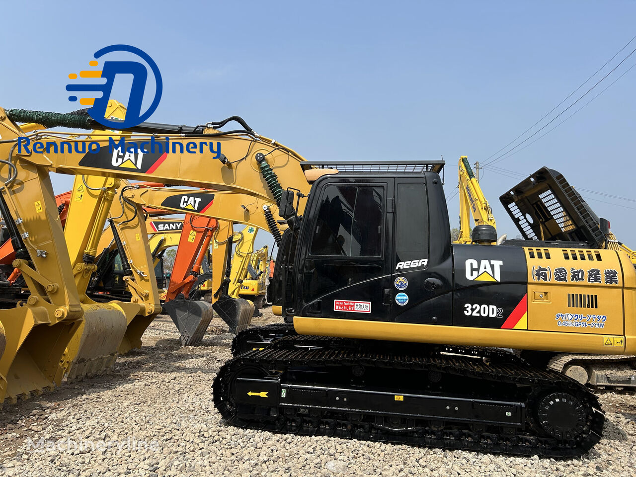 гусеничный экскаватор Caterpillar CAT320D2