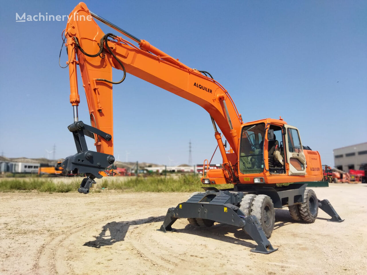 Daewoo 210 W-V M4E (LOC) bager guseničar