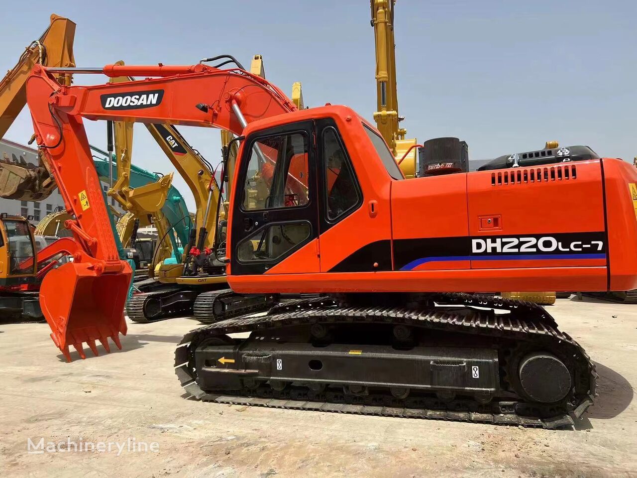 Doosan DH220 excavadora de cadenas