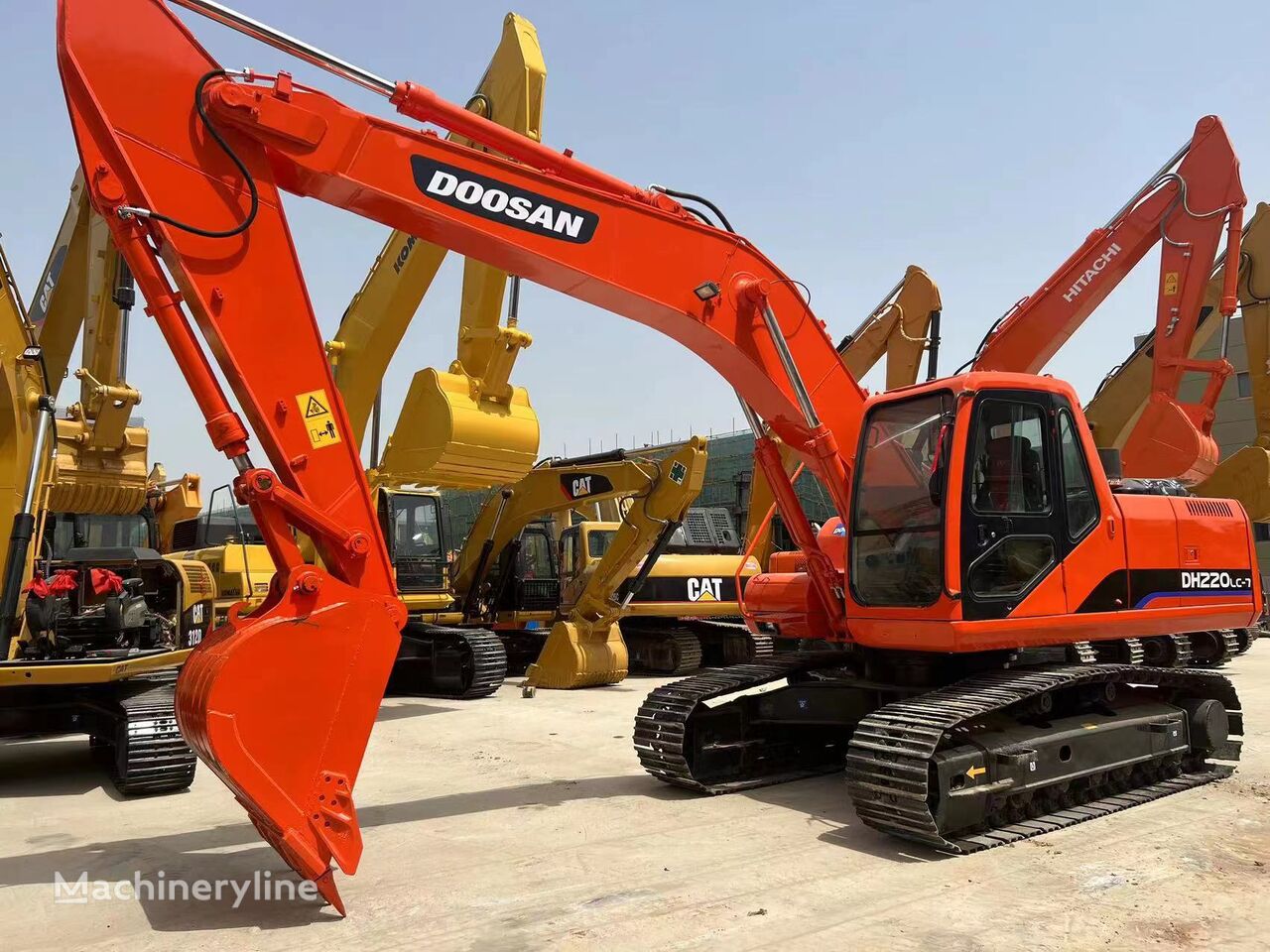 Doosan DH220LC-7 rupsgraafmachine