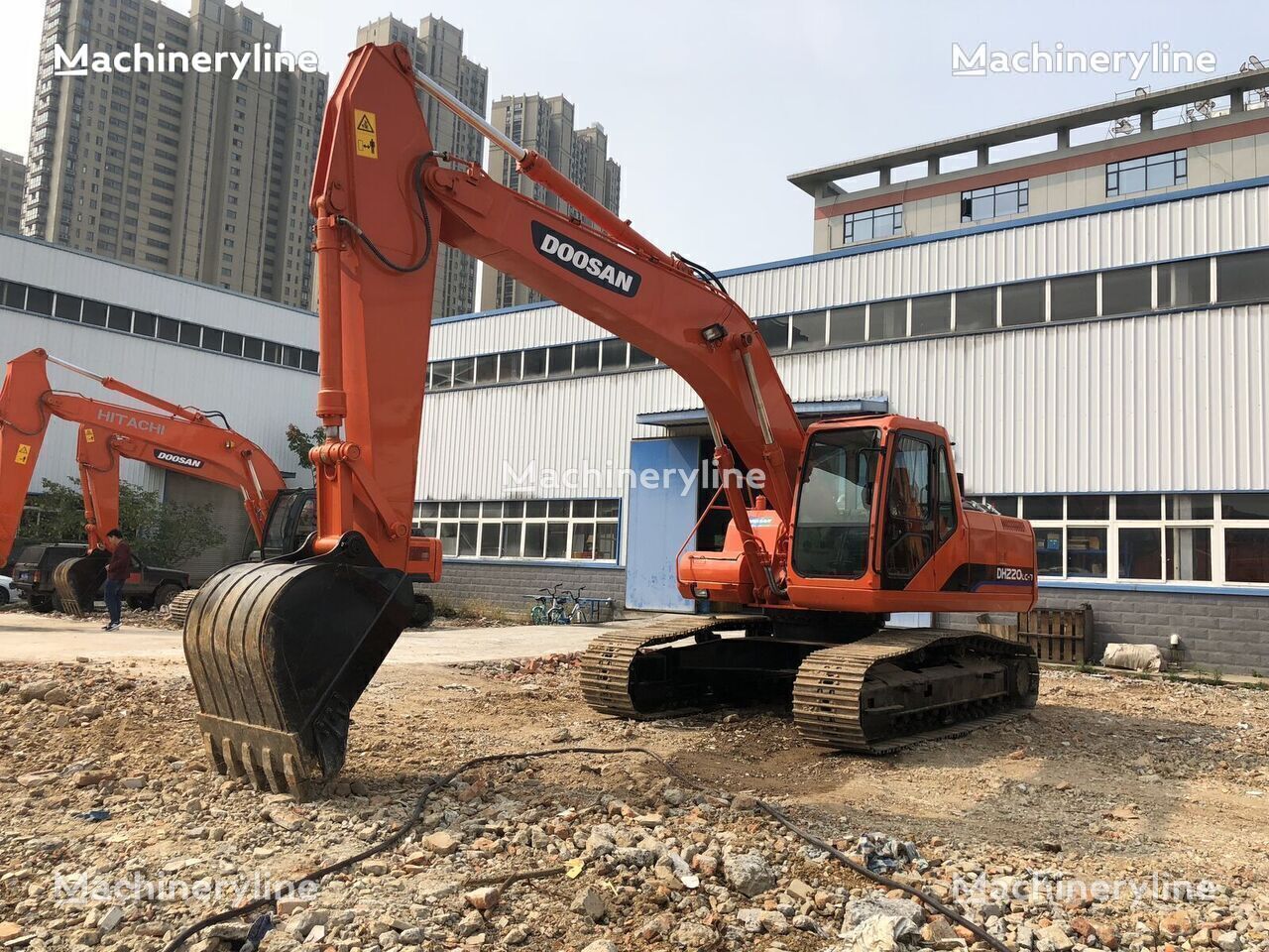 Doosan DH220LC-7 bandgrävare