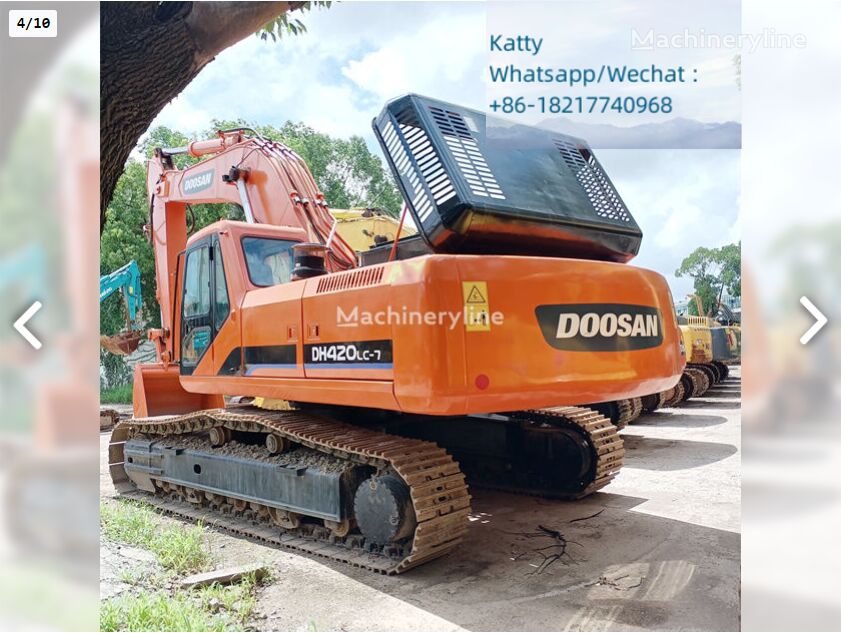 Гусеничный экскаватор Doosan DH420LC-7 - Machineryline