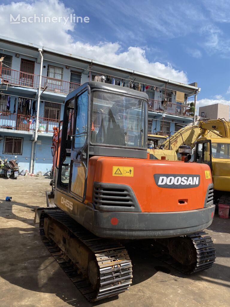 Doosan DH55 tracked excavator