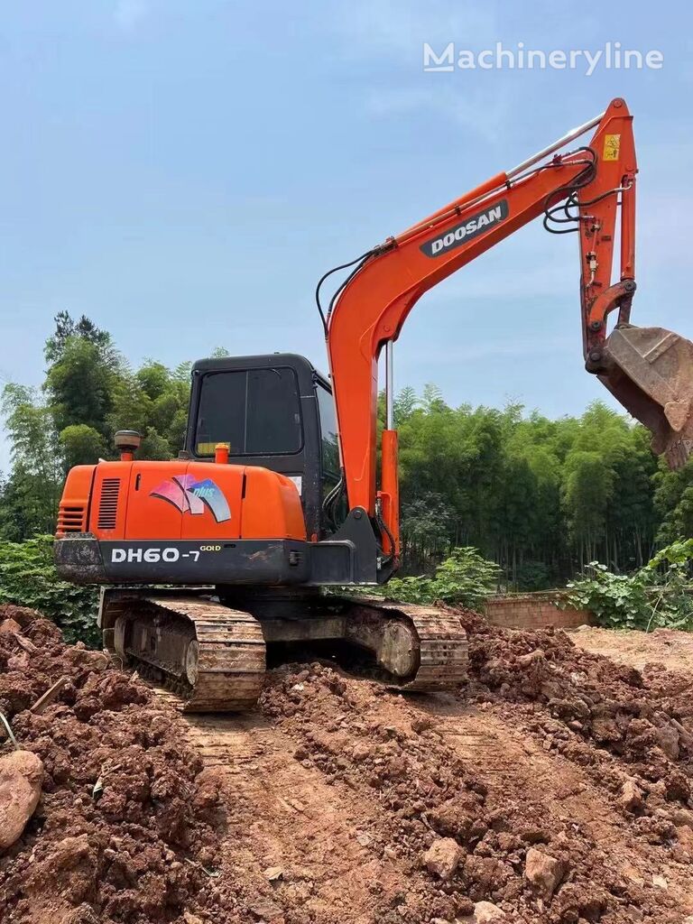 Doosan DH55 tracked excavator