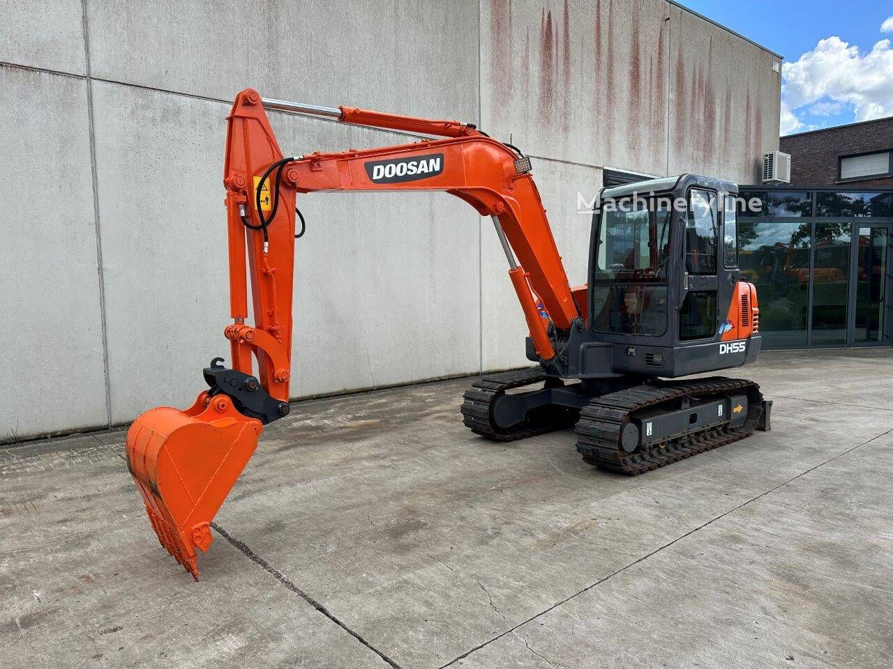 Doosan DH55-V tracked excavator