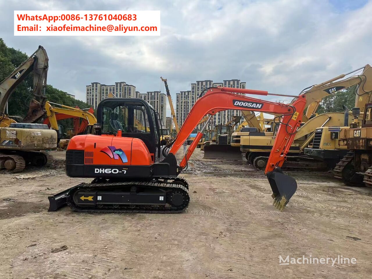 Doosan DH60-7 excavadora de cadenas