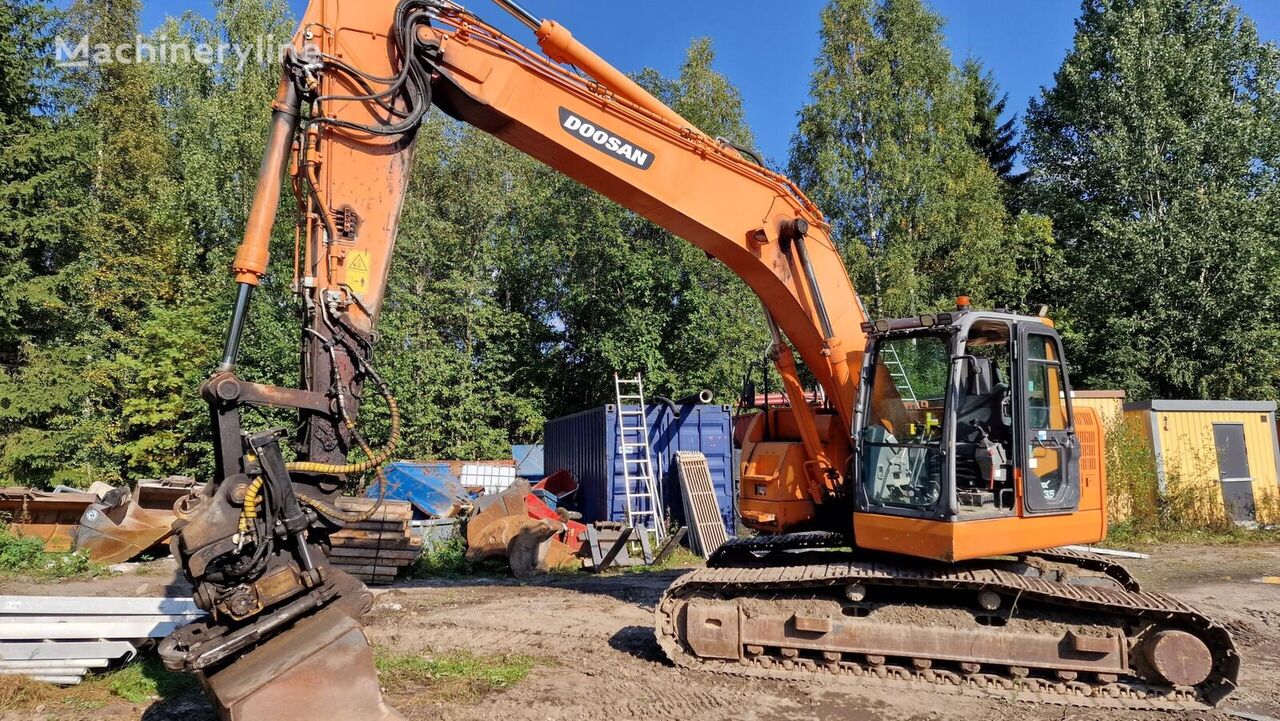 Doosan DX 235 LCR tracked excavator