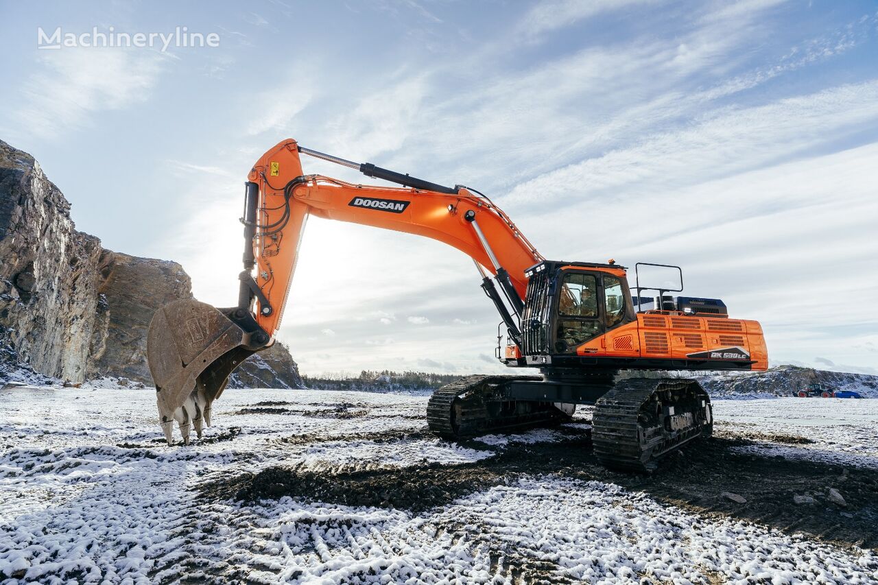 yeni Doosan DX 530LC-7M  paletli ekskavatör