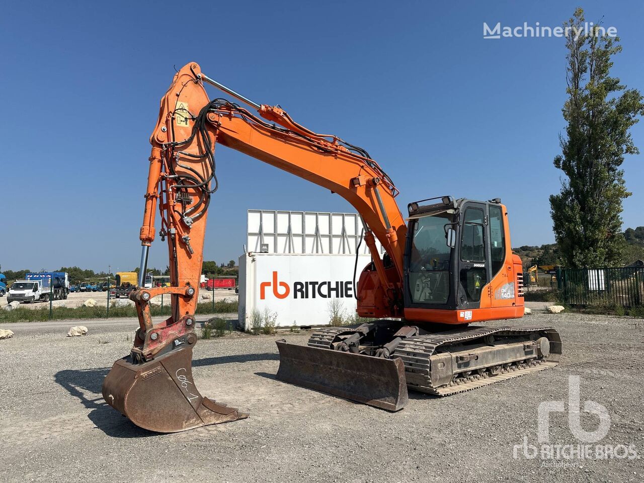 Doosan DX140LCR-3 Pelle Sur Chenilles tracked excavator