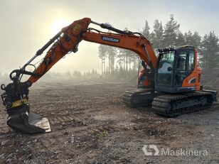 Doosan DX140LCR-5 tracked excavator