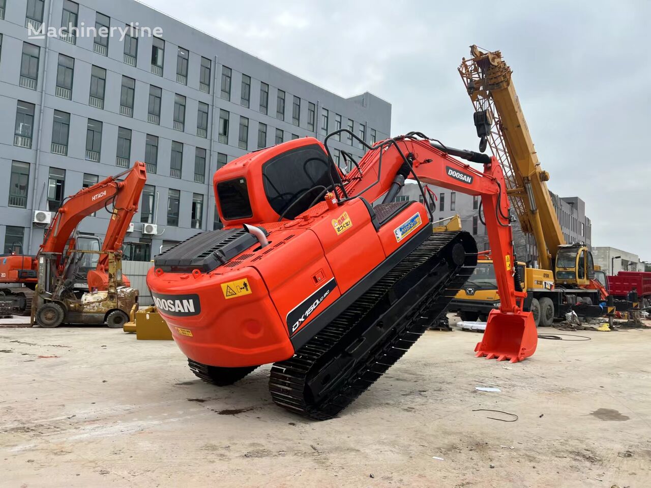 Doosan DX150 beltegraver