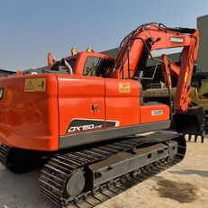Doosan DX150 tracked excavator