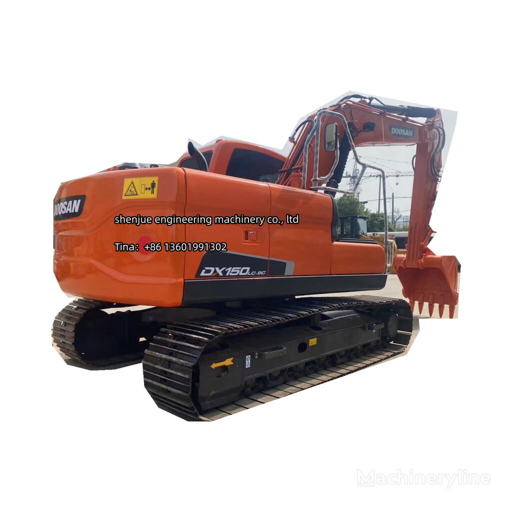 Doosan DX150LC tracked excavator