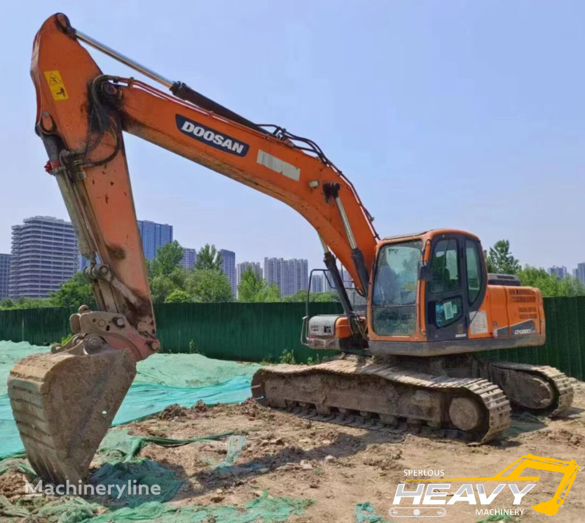 Doosan DX220LC-9C tracked excavator