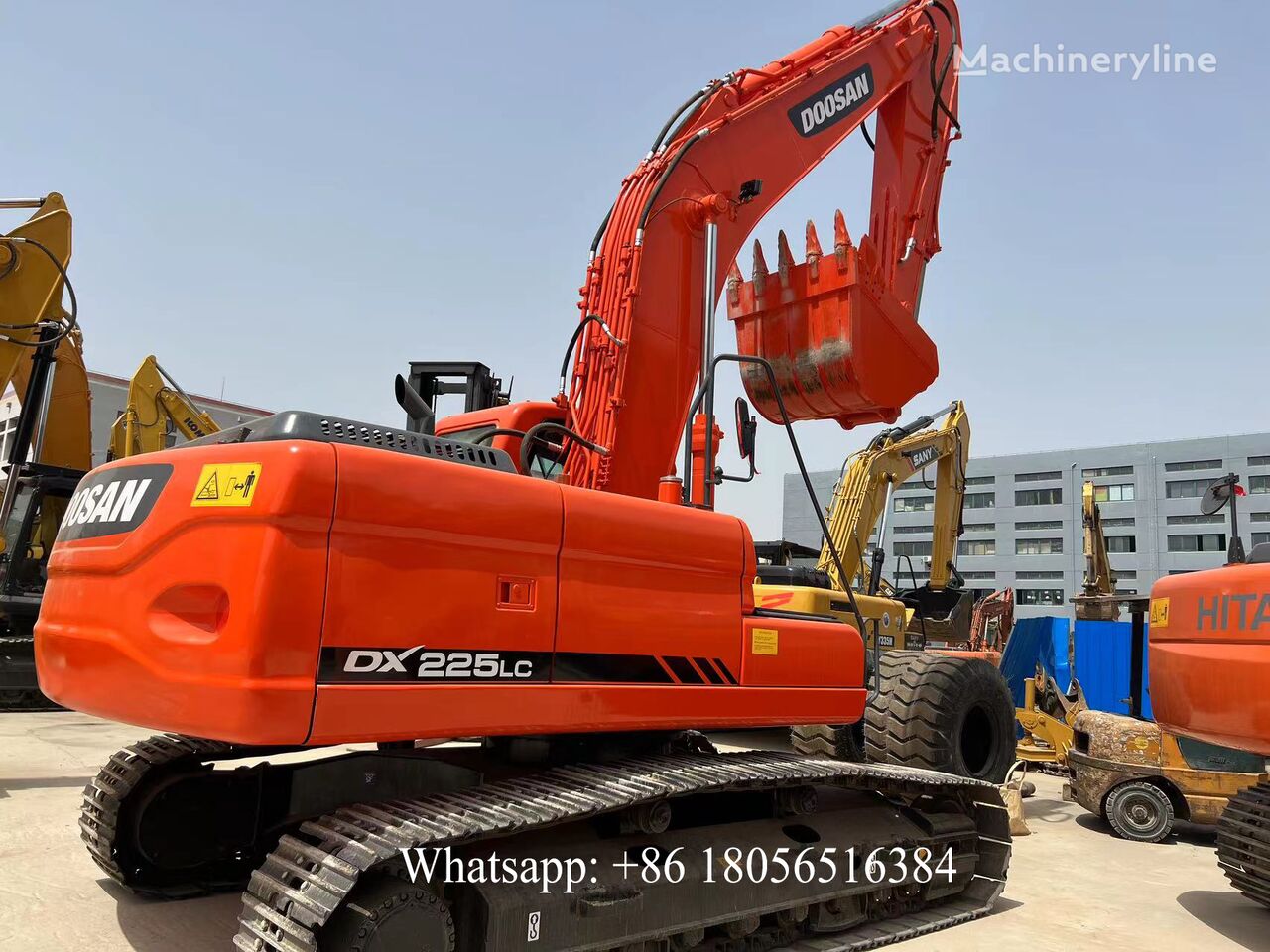 pásové rýpadlo Doosan DX225