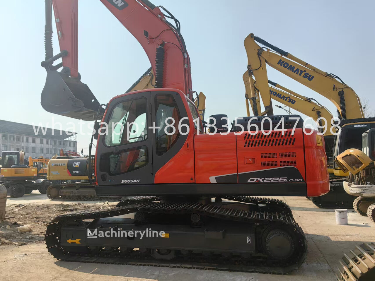 Doosan DX225LC-9C DX225 telakaivinkone