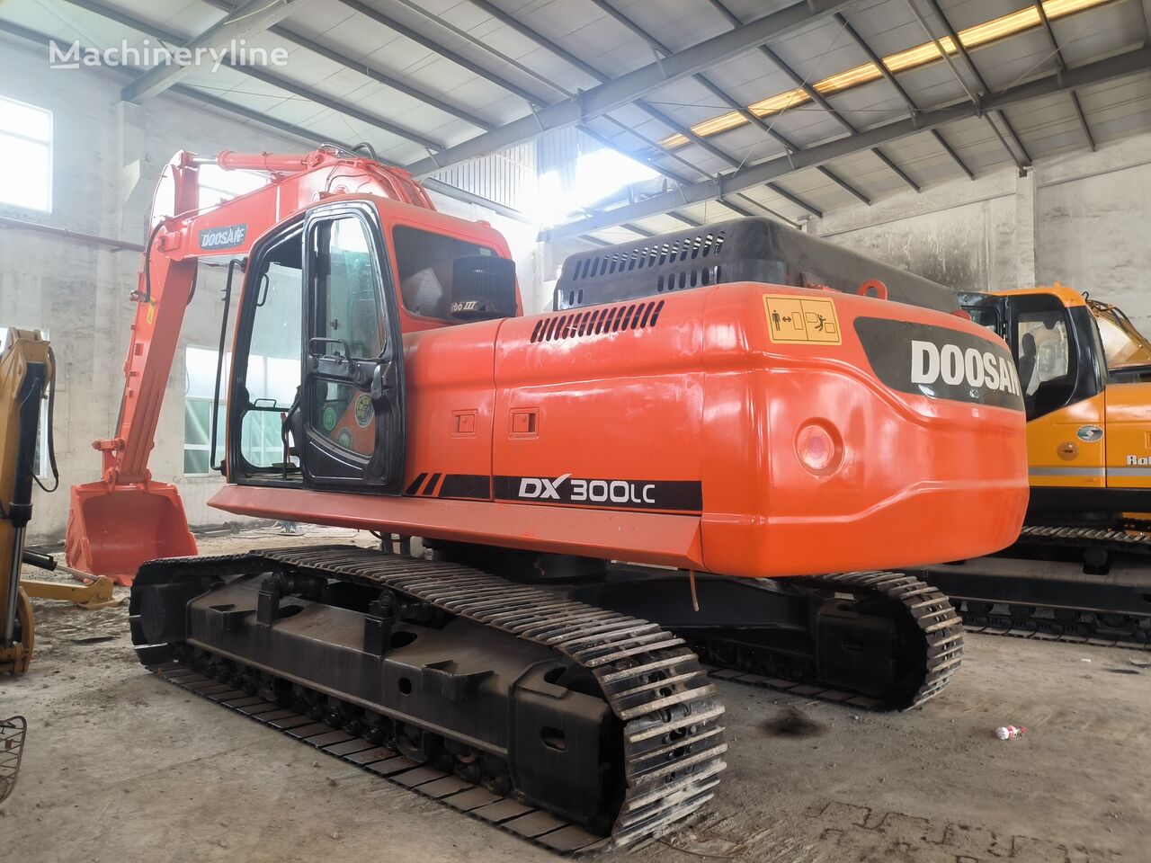 Doosan DX300 tracked excavator