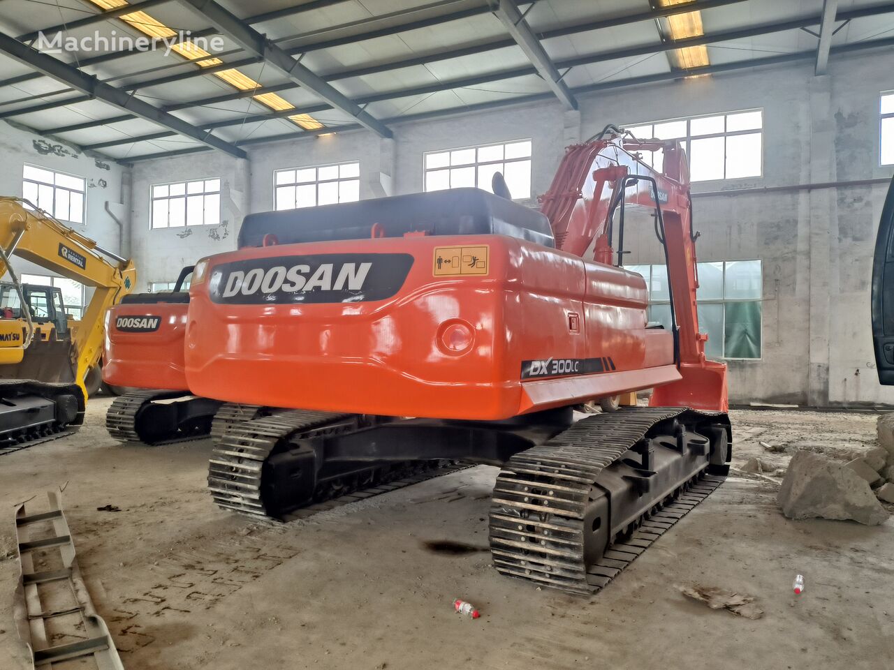 Doosan DX300 tracked excavator