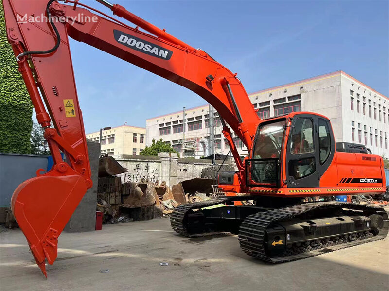 Doosan DX300LC tracked excavator