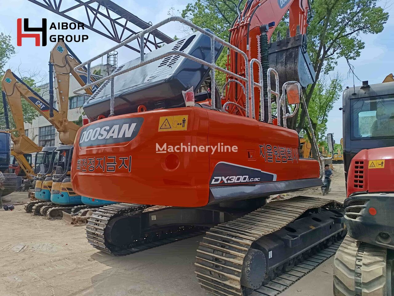 Doosan DX300LC DH300LC DH300 300 beltegraver