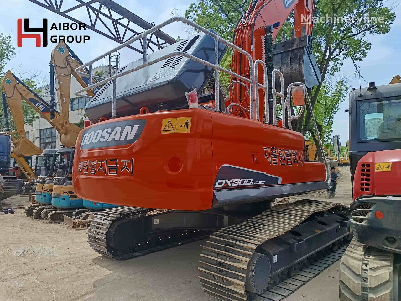 Doosan DX300LC DH300LC DH300 300 excavadora de cadenas