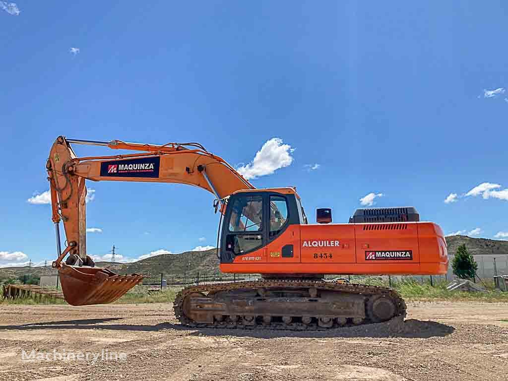 Doosan DX340LC tracked excavator