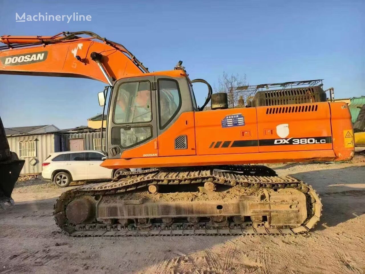 Doosan DX380 tracked excavator