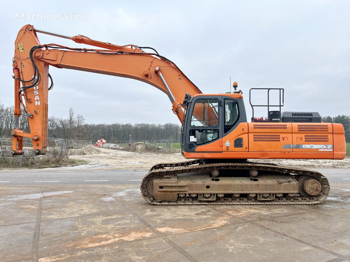 Doosan DX380LC-3 tracked excavator