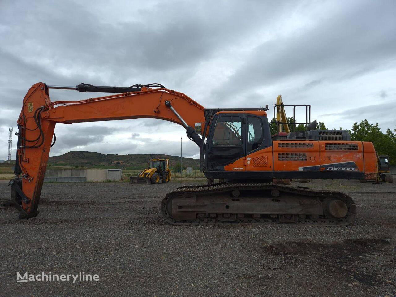 Doosan DX380LC-5 tracked excavator