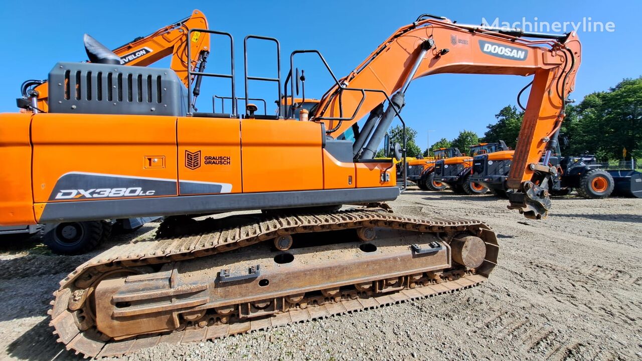 Doosan DX380LC-5 tracked excavator