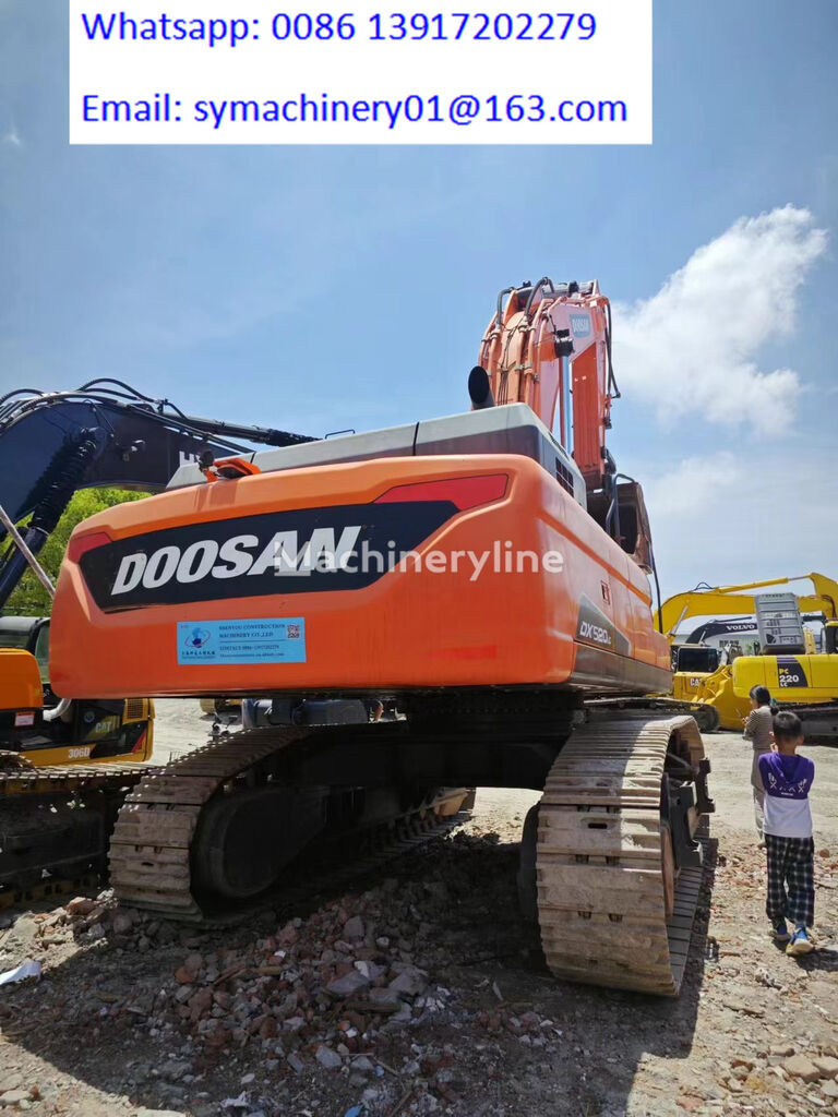 Doosan DX500  DX520  DX530  Kettenbagger