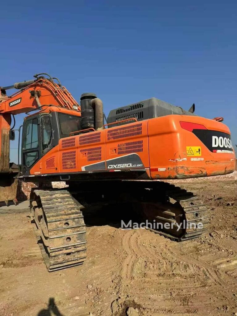 pelle sur chenilles Doosan DX520