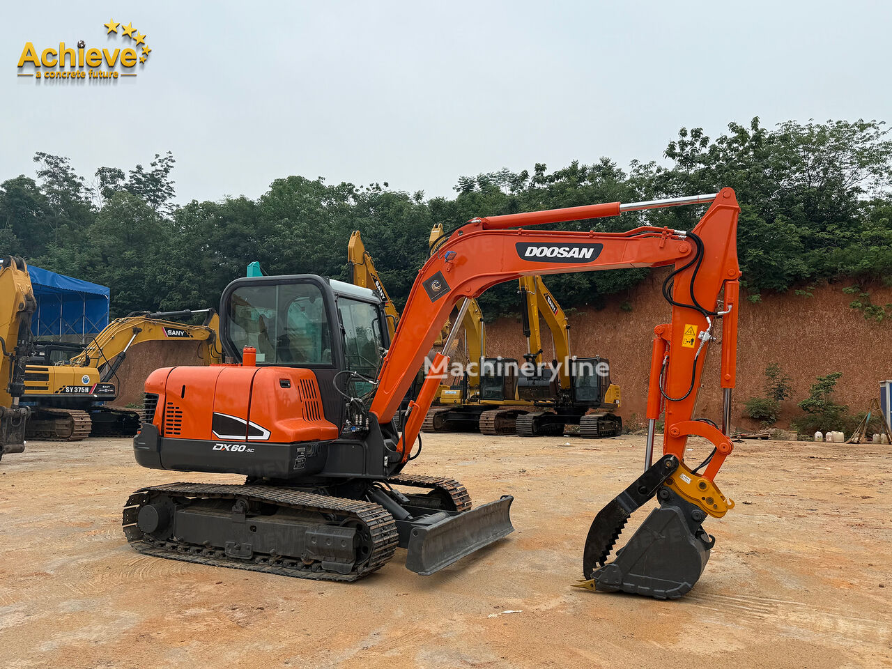 Satılık Doosan DX60-9 38.9KW D24C 0.23m3 【ACHIEVE】 TOP CONDITION!!! paletli ekskavatör | Machineryline TR Doosan DX60-9 38.9KW D24C 0.23m3 【ACHIEVE】 TOP CONDITION!!! paletli ekskavatör - Machineryline