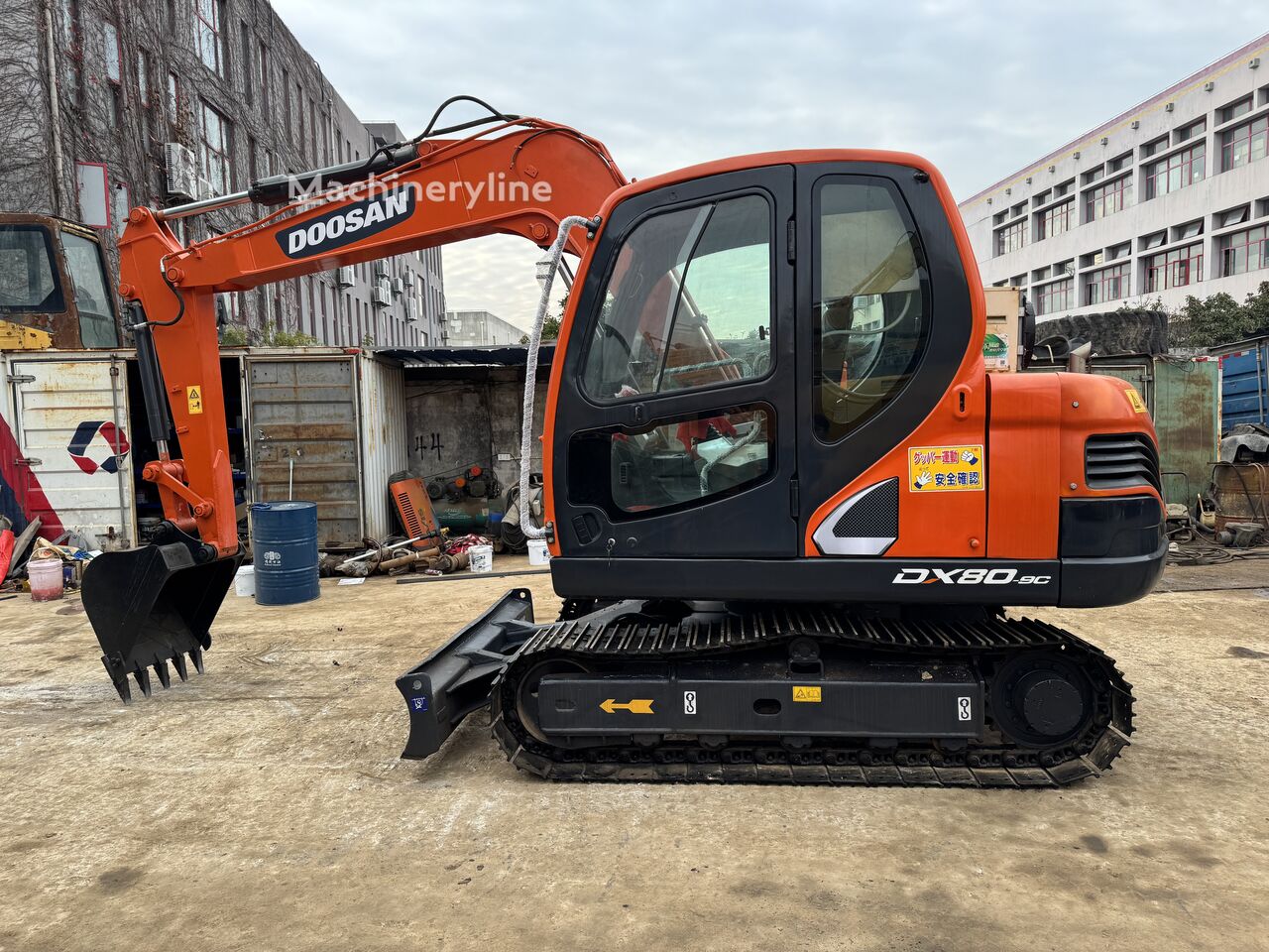 Doosan DX80 tracked excavator for sale | Machineryline SG Doosan DX80 tracked excavator - Machineryline