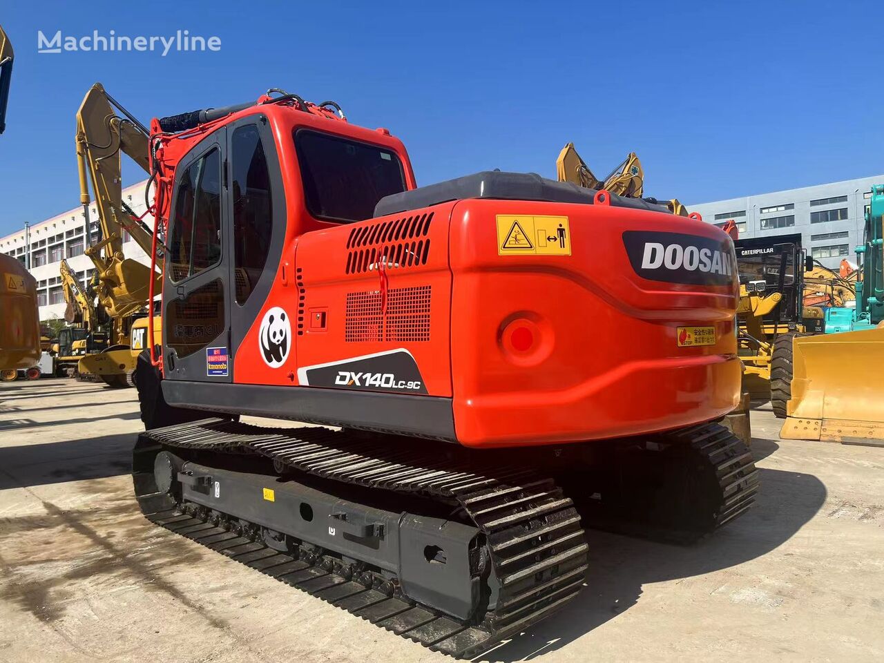 Doosan dx140 dx140lc tracked excavator