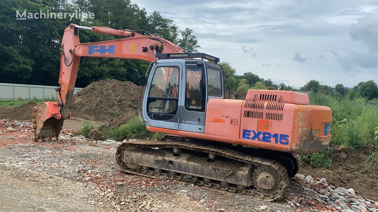 Fiat-Hitachi EX215 excavadora de cadenas