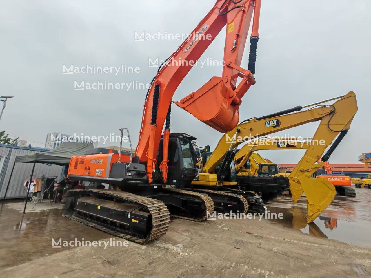 Pásové rýpadlo Hitachi 350-5G - Machineryline